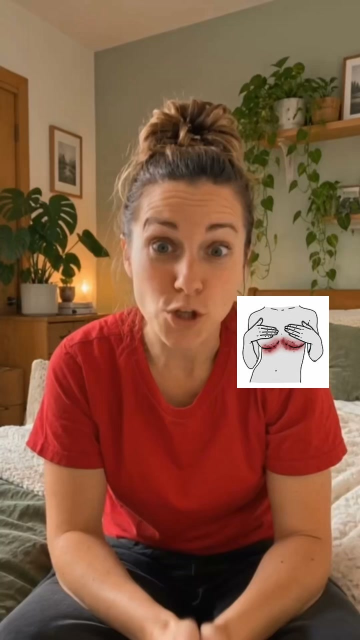 Watch this if you have a rash under your breasts