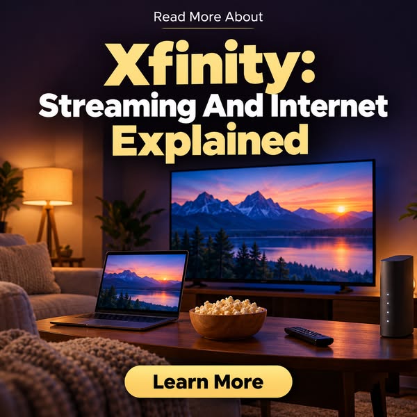 Xfinity: Streaming And Internet Basics Explained
