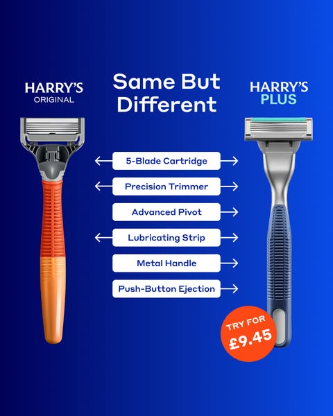 Shop Harry's Plus - Now 30% Off and Free Delivery