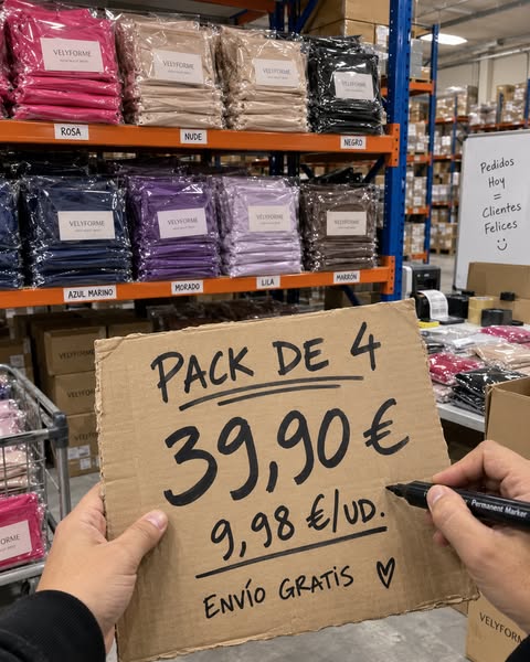4 Velyforme por 39,90 €
