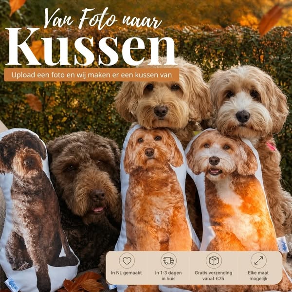 Van foto naar kussen