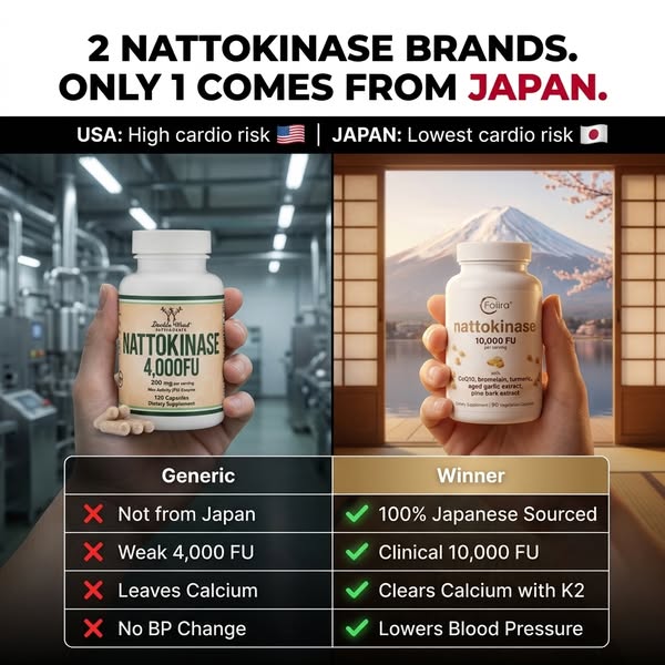 2 Nattokinase Brands. Only 1 Comes From Japan.