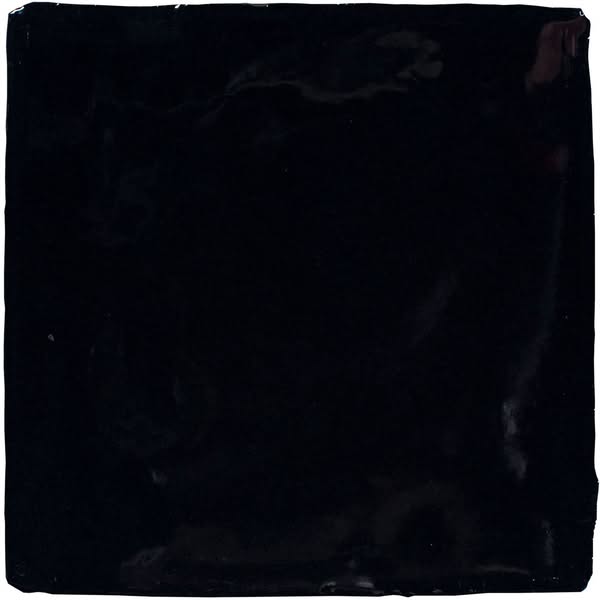 Alcoceram Malaga Wandtegels | Zwart Glans | 10x10 cm, voor €49.95