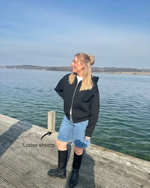 Lösa shorts för dam i denim | Perfect Shorts Loose