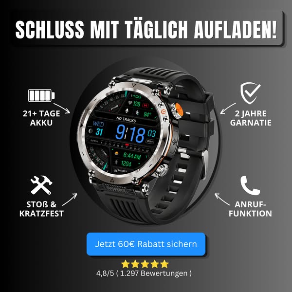 Die stabilste Smartwatch 2026!