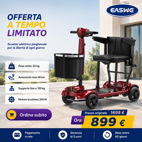 Easwe M10 a 899 € – Più libertà ogni giorno