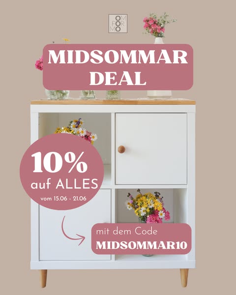 Midsommar Sale – 10% auf alles