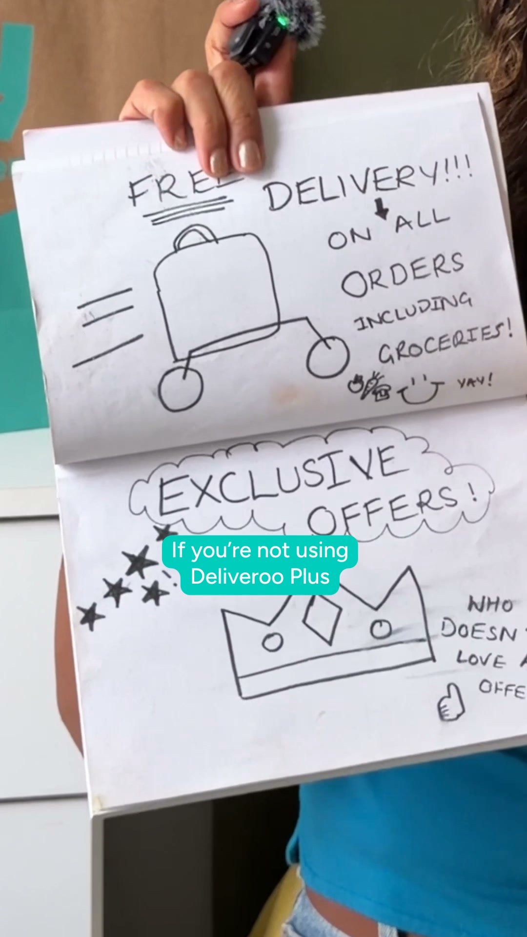 Free delivery with Plus