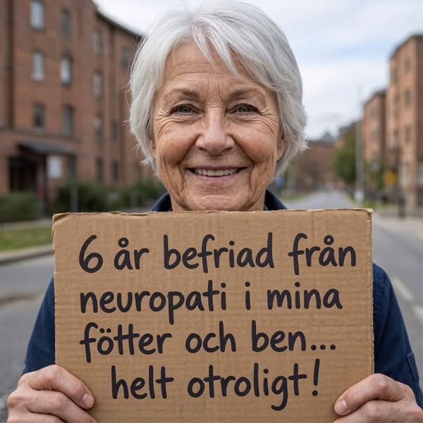Äntligen — för brännande fötter och nervsmärta��