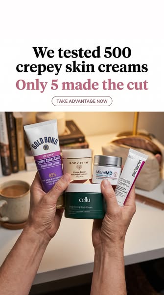 Why Crepey Skin Products Are A Scam