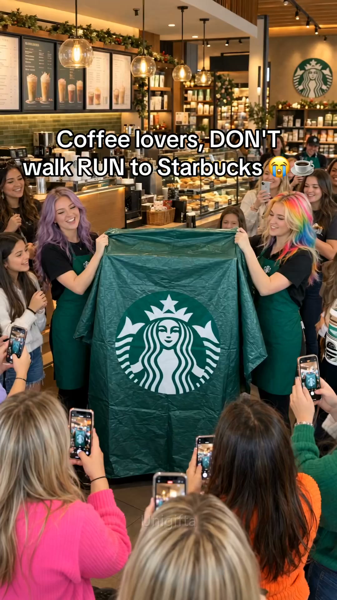Starbucks Coffee Cup Advent Calendar