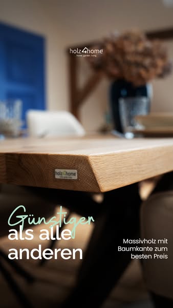 In 5 Tagen bei dir: 4cm Eiche massiv