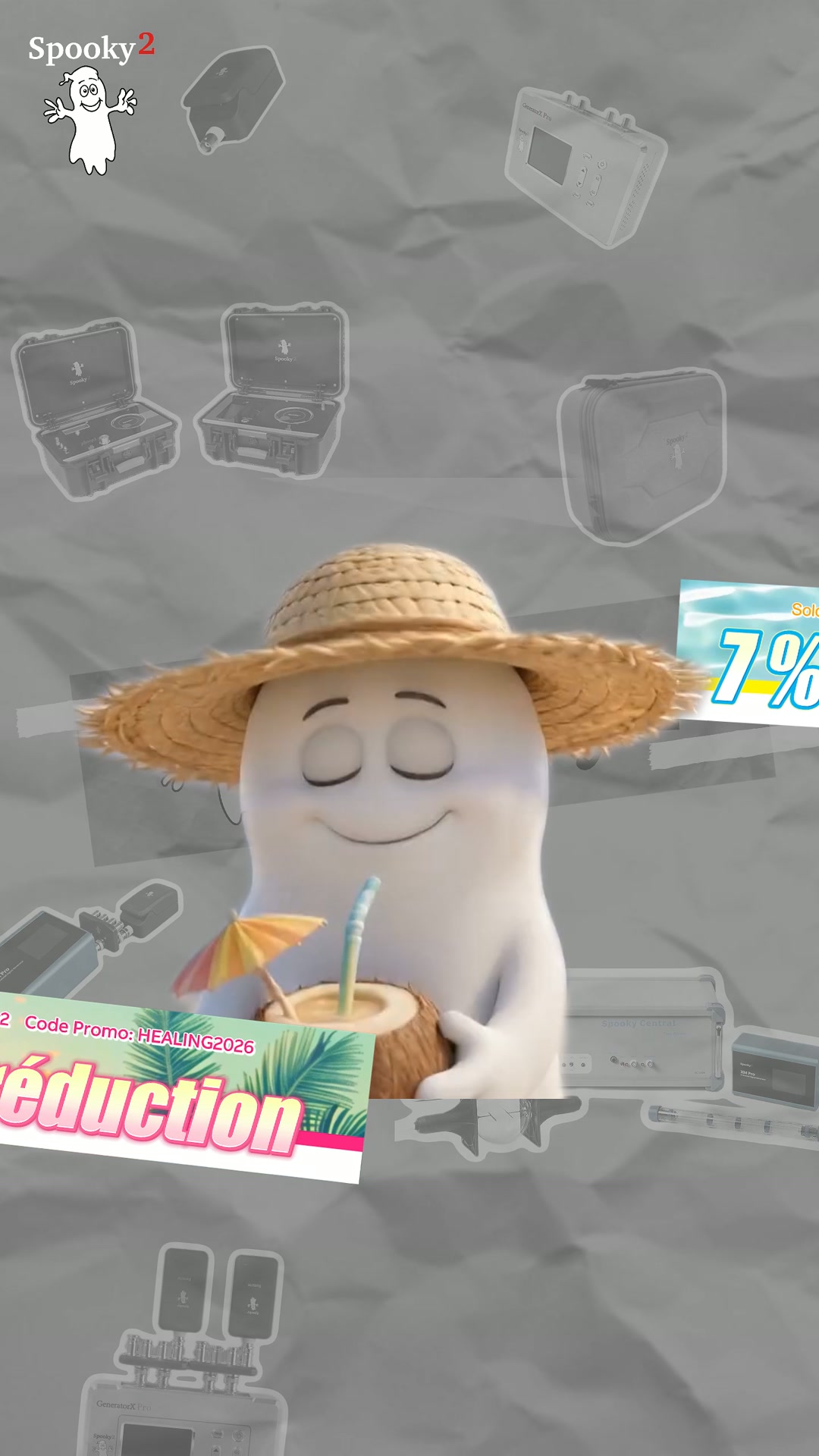 7 % de réduction sur tout le site Spooky2