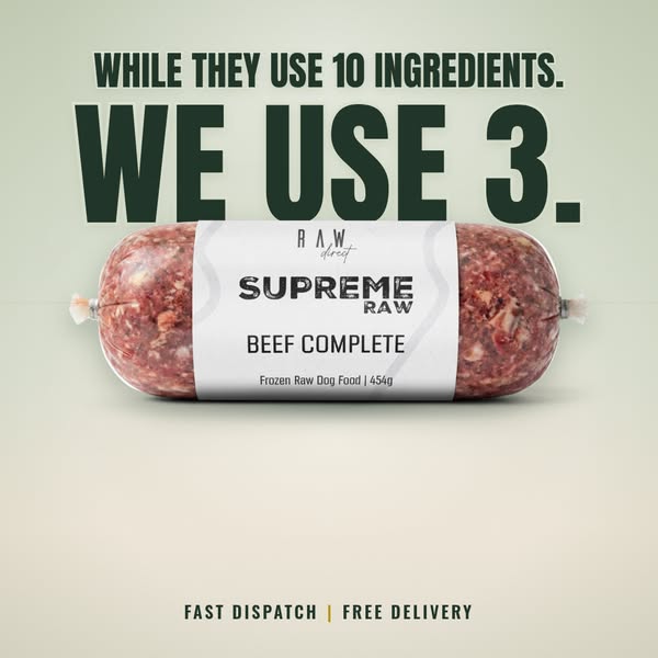 While they use 10 ingredients, we use 3
