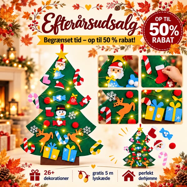 Efterårsudsalget er i gang!