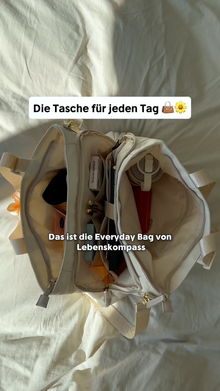 Everyday Bag – Deine stylische & praktische Schultertasche!