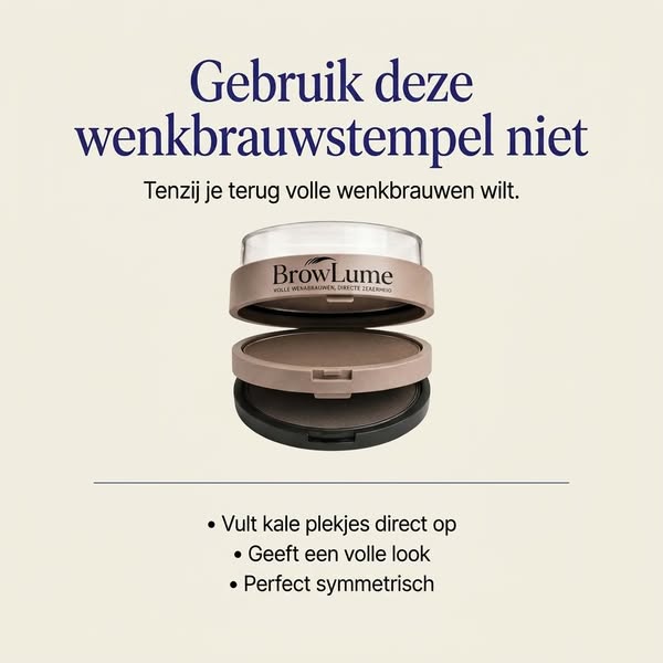 Volle Wenkbrauwen Zonder Gedoe