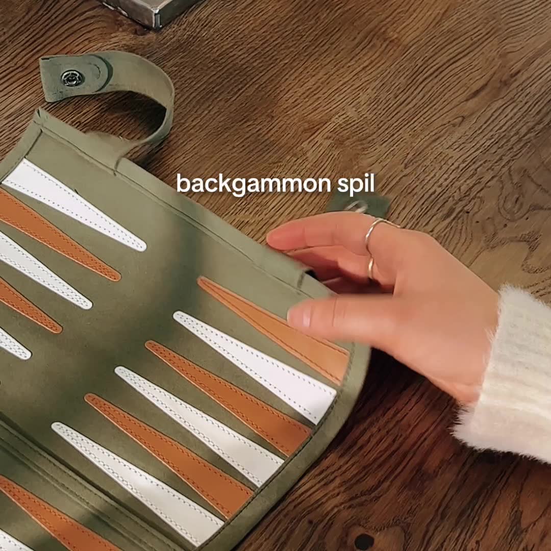 Rejsevenligt Backgammon – spil hvor som helst!