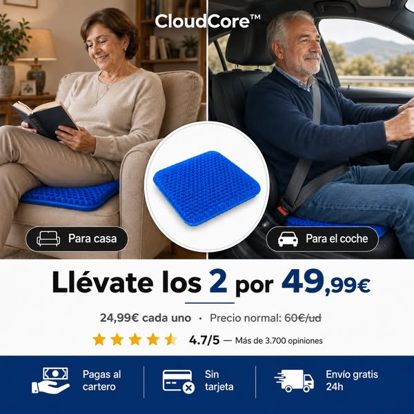 2 Cojines X 49.99€ ¡Últimas unidades!