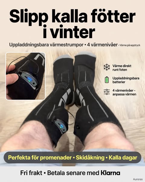 Slipp kalla fötter i vinter