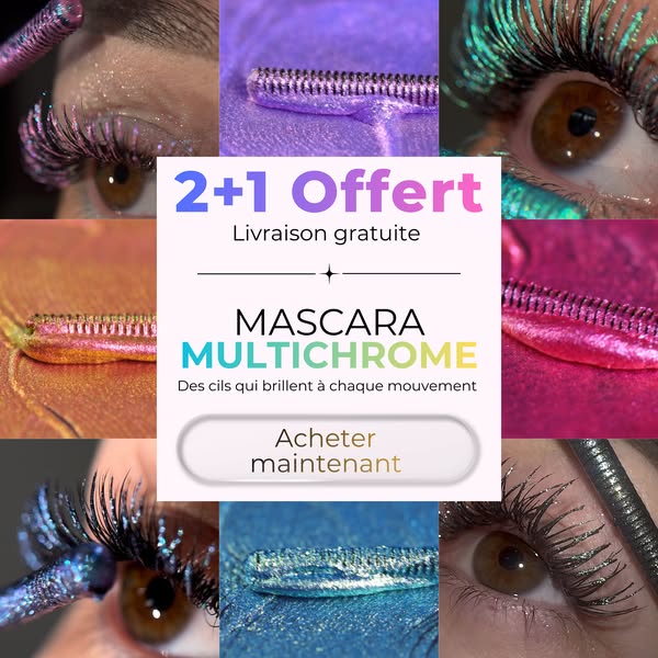 2+1 OFFERT + Livraison gratuite