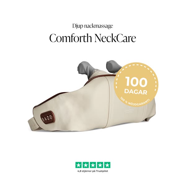 Prova NeckCare med 100 dagars nöjdhetsgaranti