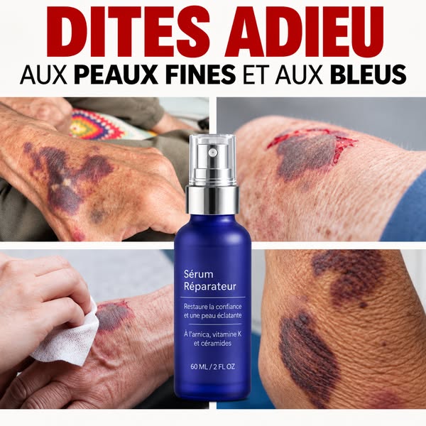 Fini les bleus en quelques jours.