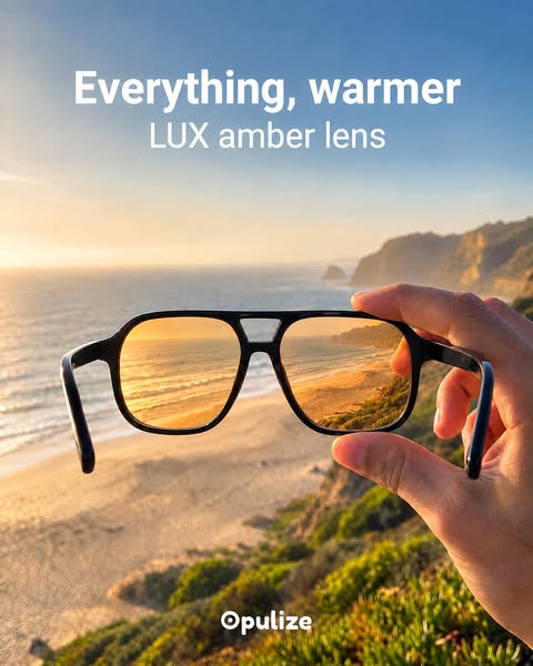 Amber Lens · UV400 — £20