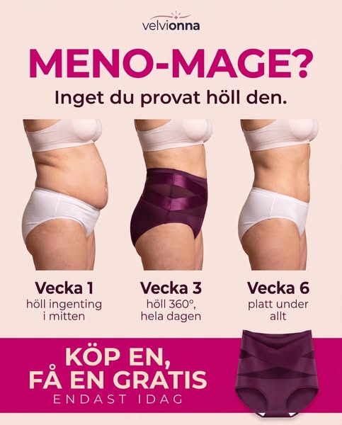 Platt mage från första dagen