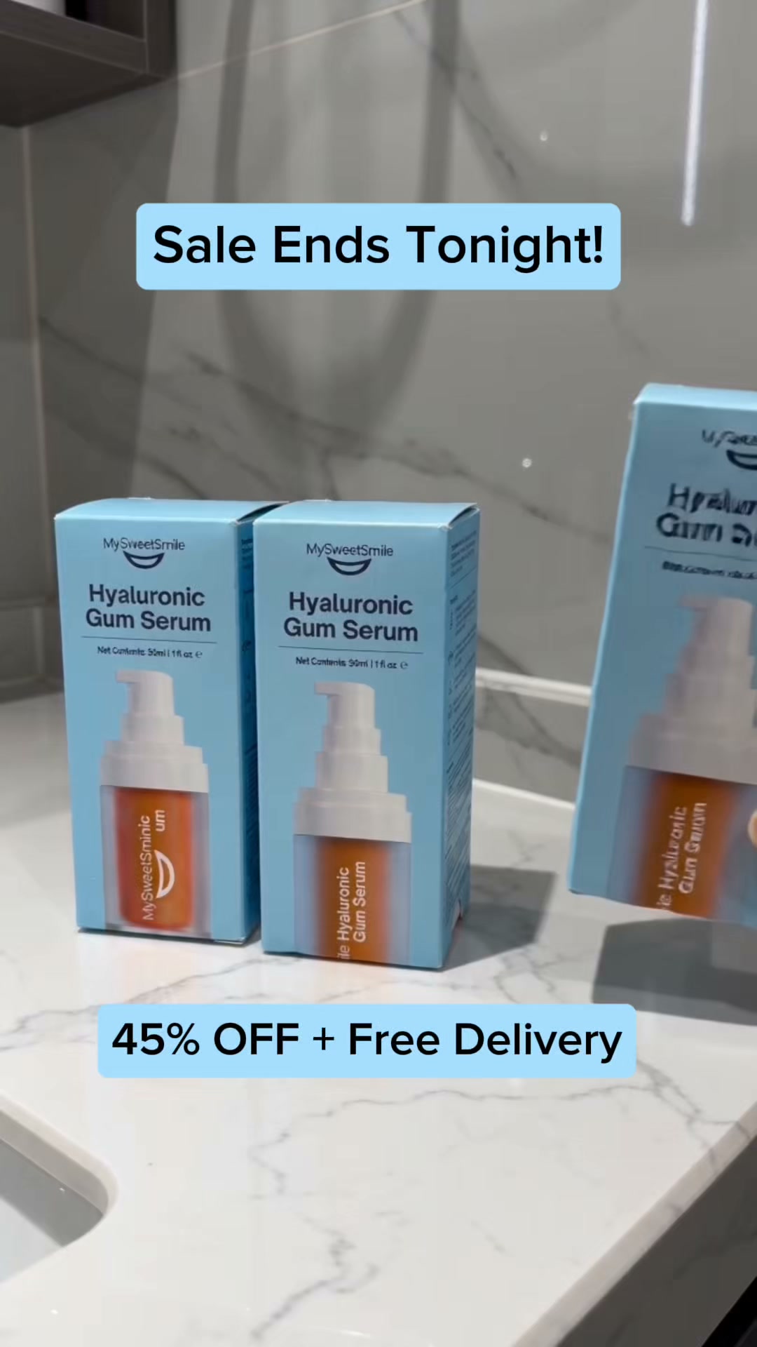Get 45% Off Our Hyaluronic Gum Serum