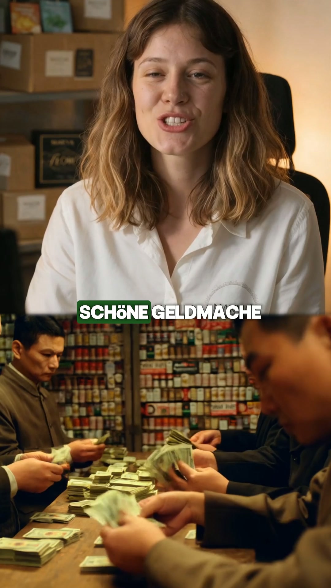 Freche Geldmache?