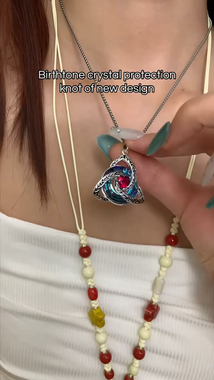 Birthstone Gift with Celtic Twist