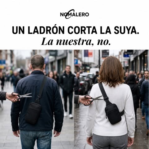 La bandolera antirrobo más completa