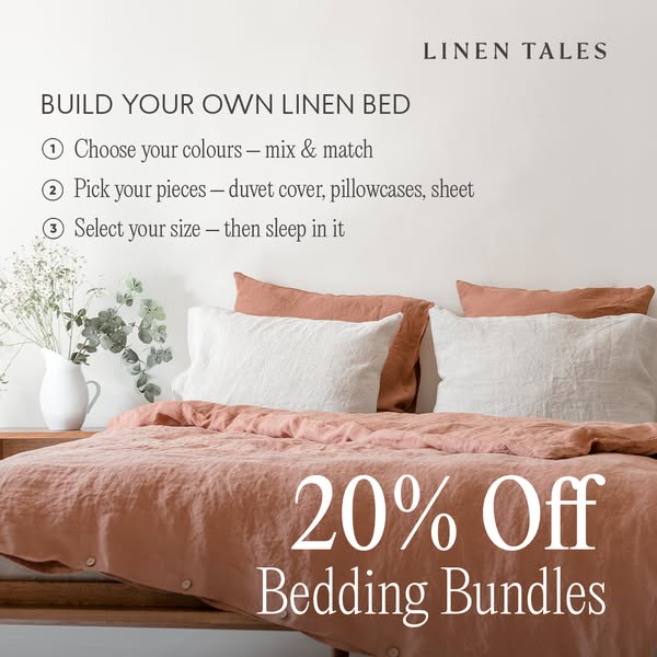 Bedding Bundles: 20% OFF