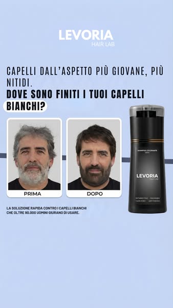Capelli bianchi? Non più.
