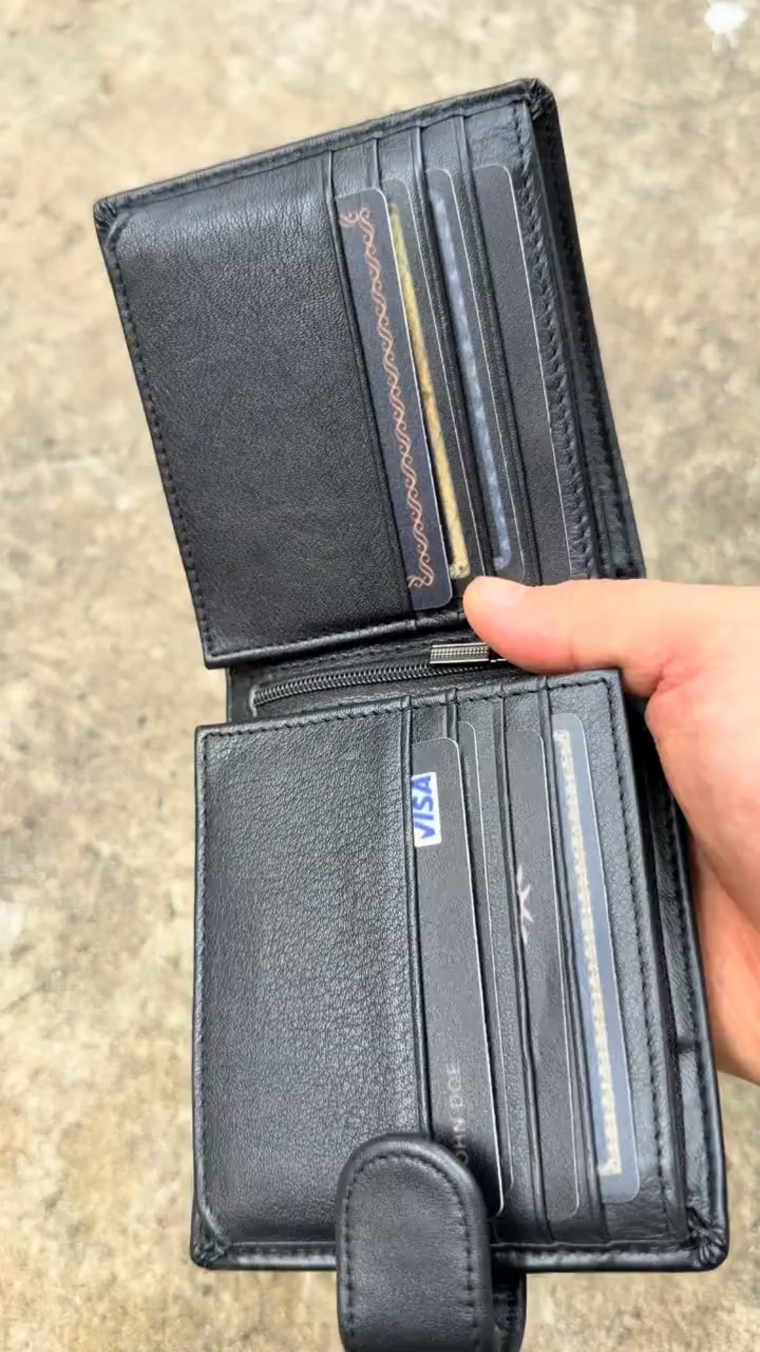 Vintage Handmade Leather Wallet for Men