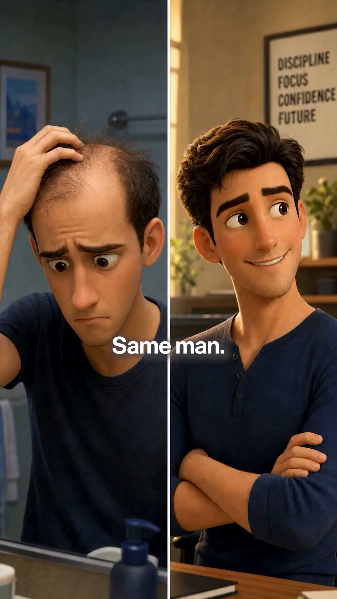Choose Your Reality. Thicker Hair. More Confidence.