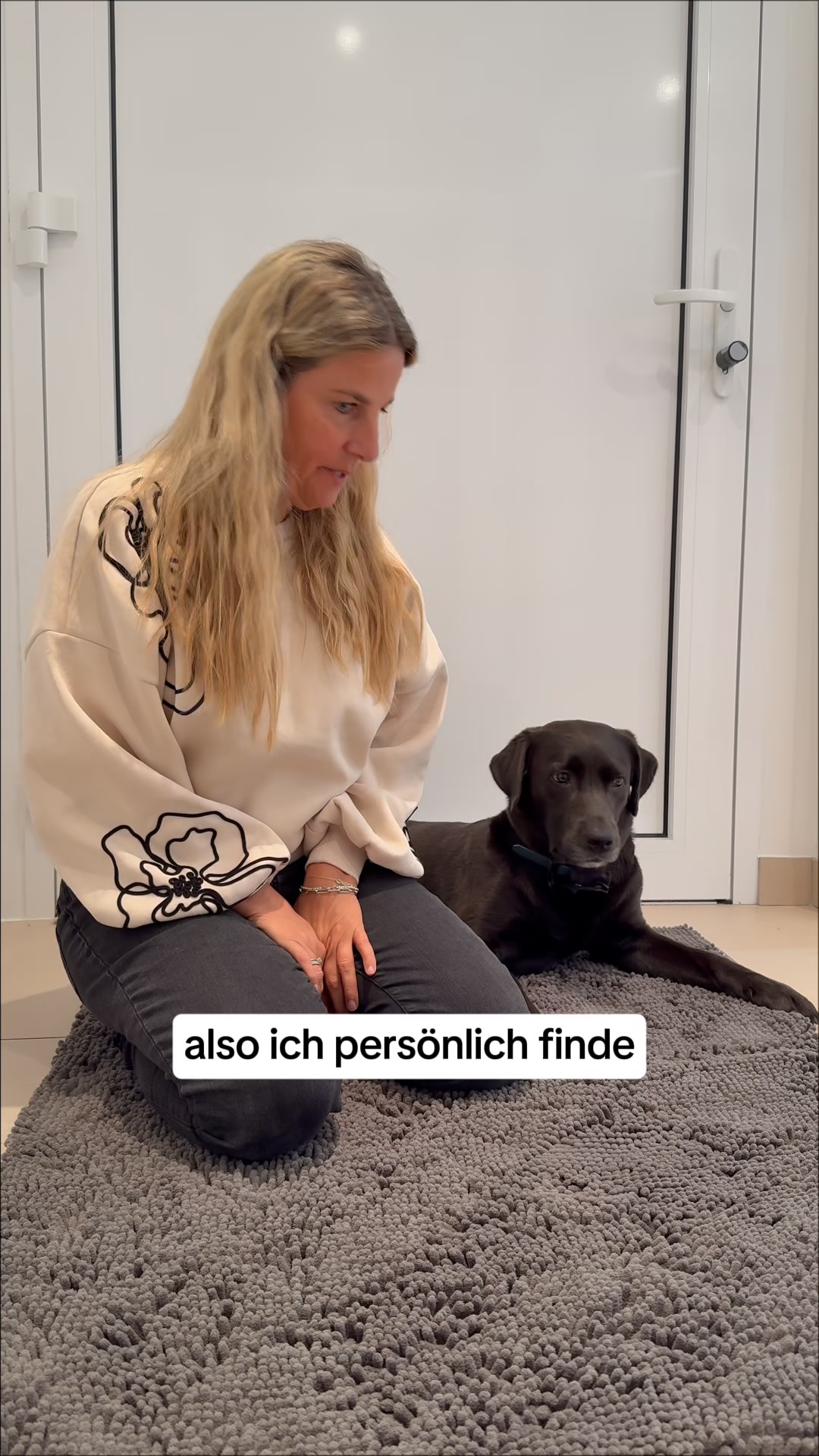 Schmutzfangmatte für Hund & Mensch