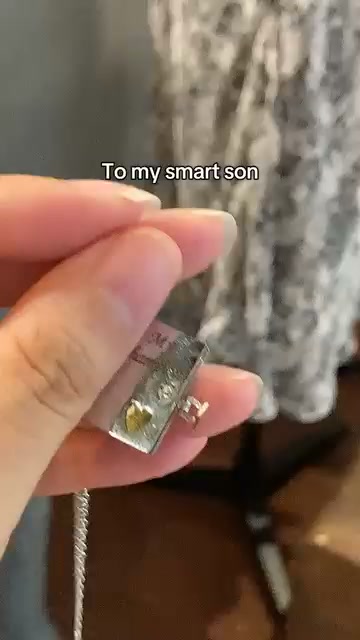 He won't say it. But he'll wear it.