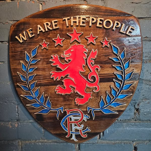 "We Are The People" - Rangers Oak Shield