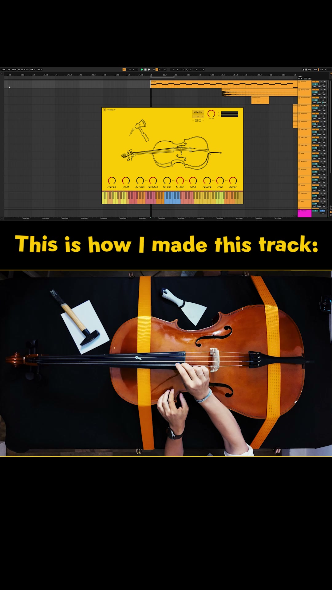 A dead cello, brought back to life