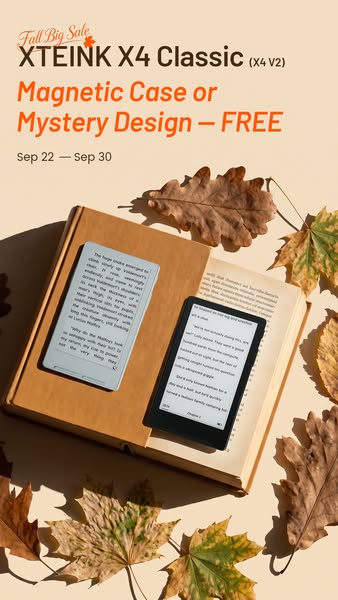 XTEINK Pocket eReader Fall Sale