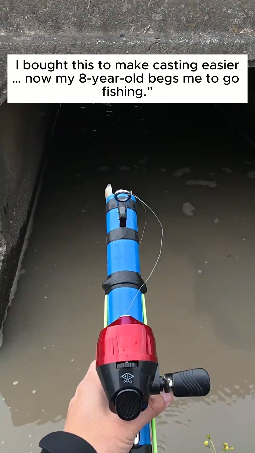 He Finally Wants to Go Fishing