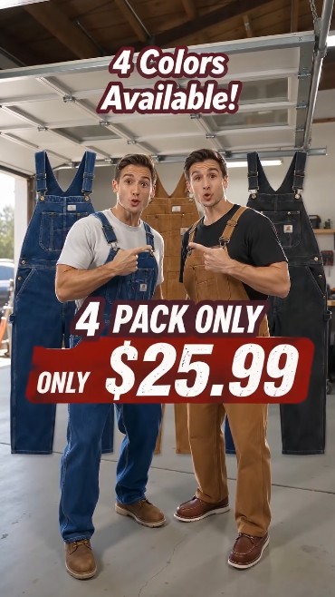 Overalls Aren’t Just For Construction!