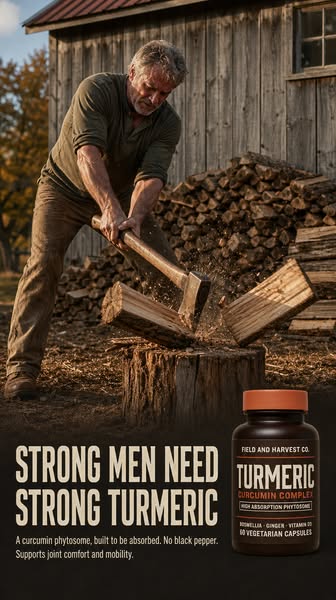 Strong Men Need Strong Turmeric
