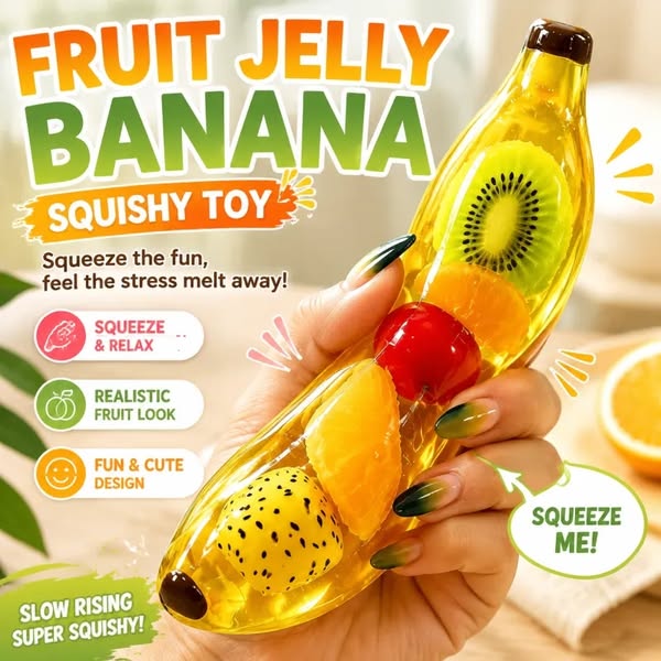 Stop Stressing! Need This Jelly Banana
