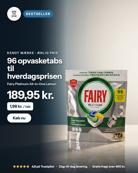 Kendt mærke, bedre pris