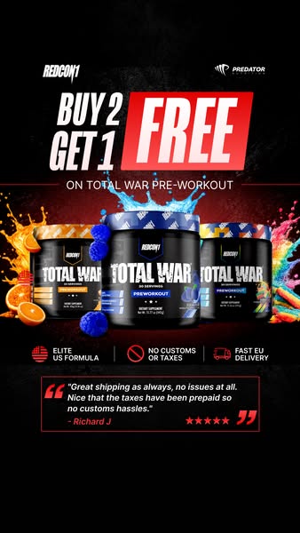 Stock up on Total War Pre. Pay for 2. Get 3.
