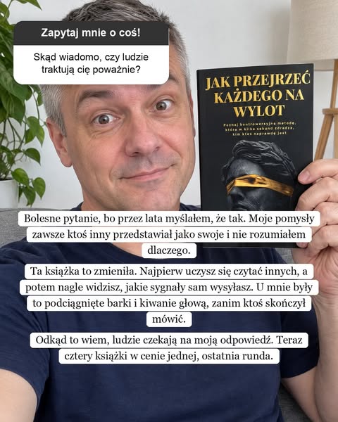 Myślał, że traktują go poważnie
