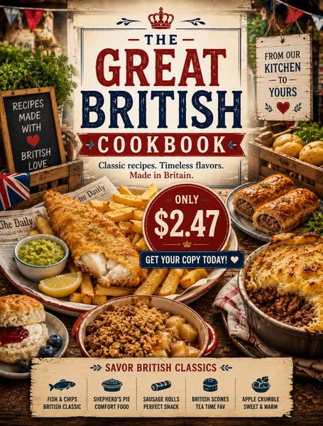 The Great British Cookbook — $2.47